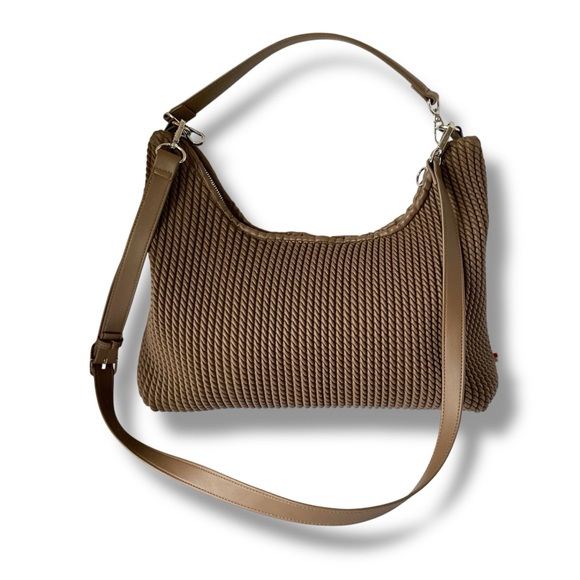 Co-Lab Demi Shoulder Bag/Crossbody in Taupe Brown - Picture 2 of 13